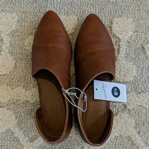 Universal Threads Cognac Wenda Cut Out Booties